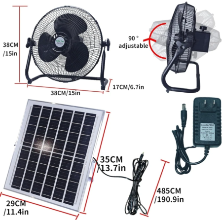 Ventilateur solaireCFA20,000