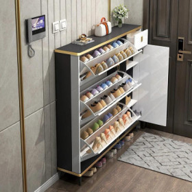 Rangement chaussure en bois - Armoire - Étagère de rangement LIVRAISON Et Montage Gratuite a DakarCFA95,000