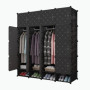 Armoire Penderie - Cube Montable et démontable 4 battants plus range chaussureCFA45,000