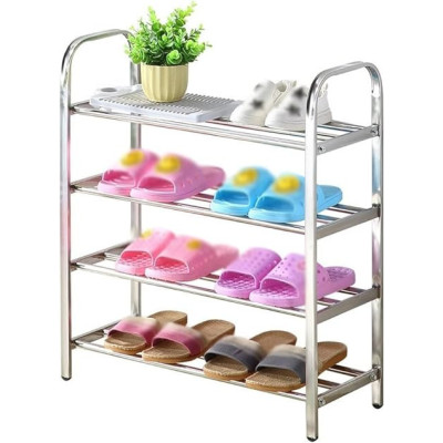 Support à chaussures en acier inoxydable à quatre couches,CFA11,000