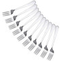 10PCS 18.5cm De Longueur Fourchette de Table Acier InoxydableCFA1,000