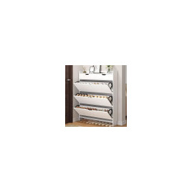 Meuble à Chaussures Blanc, Meuble de rangement Chaussures avec livraison et montage sur DakarCFA49,000