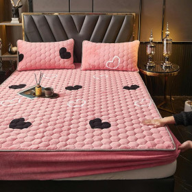 copie de DRAP HOUSSE MATELASSÉ AVEC 2 OREILLERSCFA33,000