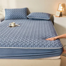DRAP HOUSSE MATELASSÉ AVEC 2 OREILLERSCFA33,000