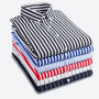 Men's striped long-sleeved shirtCFA10,100