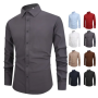 Men's striped long-sleeved shirtCFA10,100