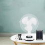 Solaire ventilateur +port usb pour téléphones