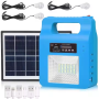 Solaire ventilateur +port usb pour téléphones